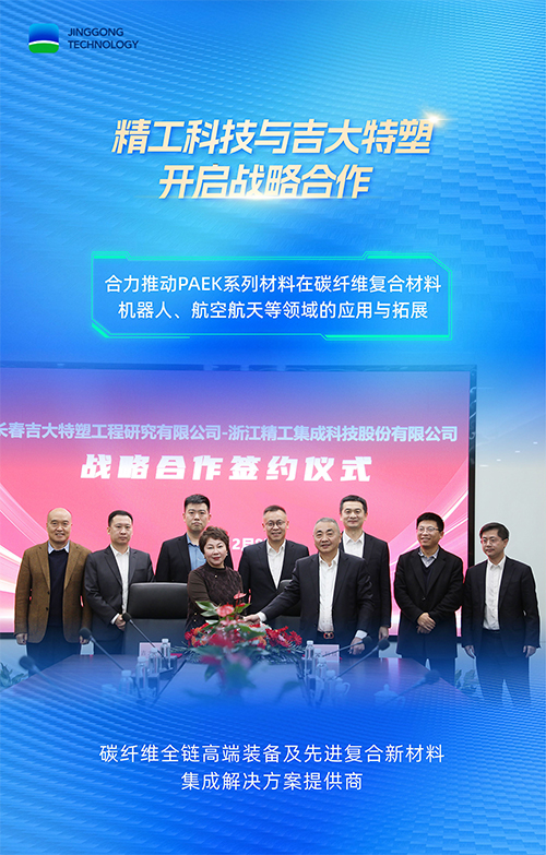 精工科技与吉大特塑签署战略合作协议