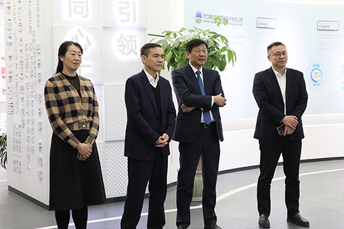 浙江省机电集团党委书记、董事长孙哲君率队调研精工科技