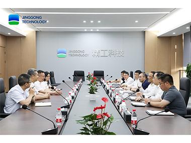 绍兴市副市长鲁霞光一行调研精工科技