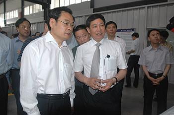 吉林省党政代表团来精功科技参观考察