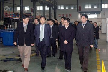 诸暨市党政代表团考察精功科技