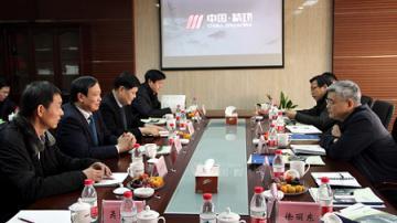 省经信委副主任蔡刚调研精功科技