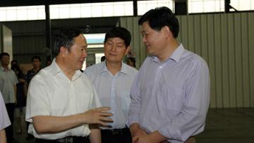 国家民政部副部长罗平飞调研精功科技