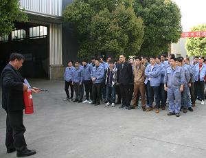 Jinggong Technology held the 2017 annual fire drill