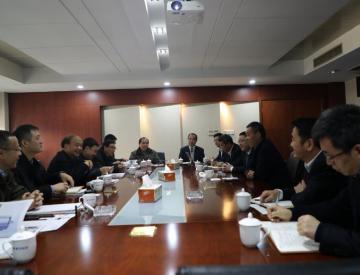 杭齿集团冯光董事长一行莅临精功科技参观考察