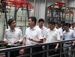 Shaoxing Mayor Sheng Yuechun and his party researched Jinggong Technology
