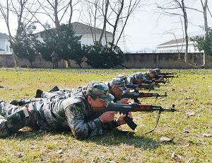 精功科技参加专武干部暨民兵干部集训